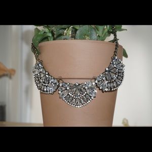 Statement necklace, great to wear with a collar